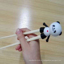 Cute Panda Silicone Chopsticks Holder para niños